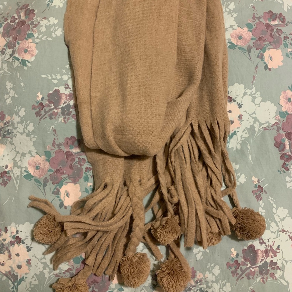 Camel colored brand new BCBG scarf